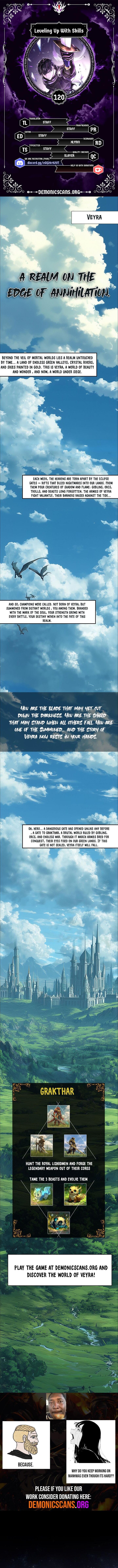 Level Up With Skills Chapter 120 Page 1