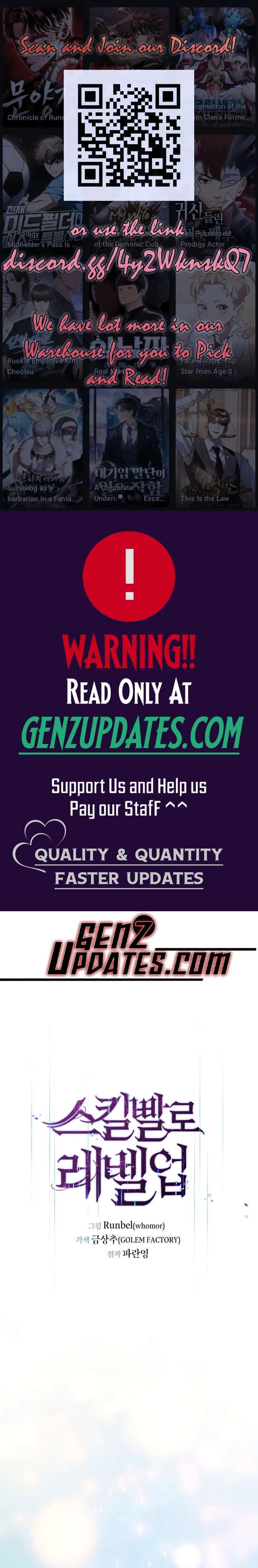 Level Up With Skills Chapter 143 Page 1