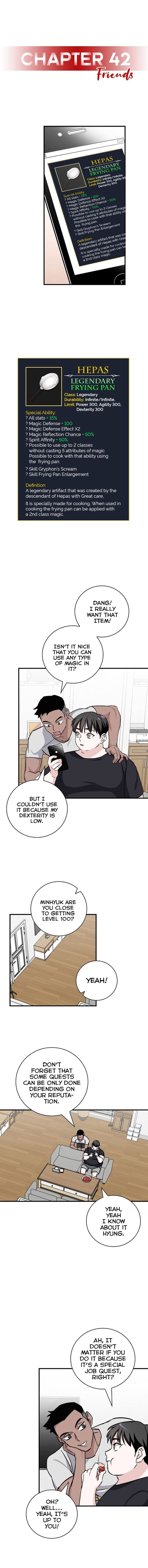 Leveling Up By Only Eating Chapter 42 Page 1