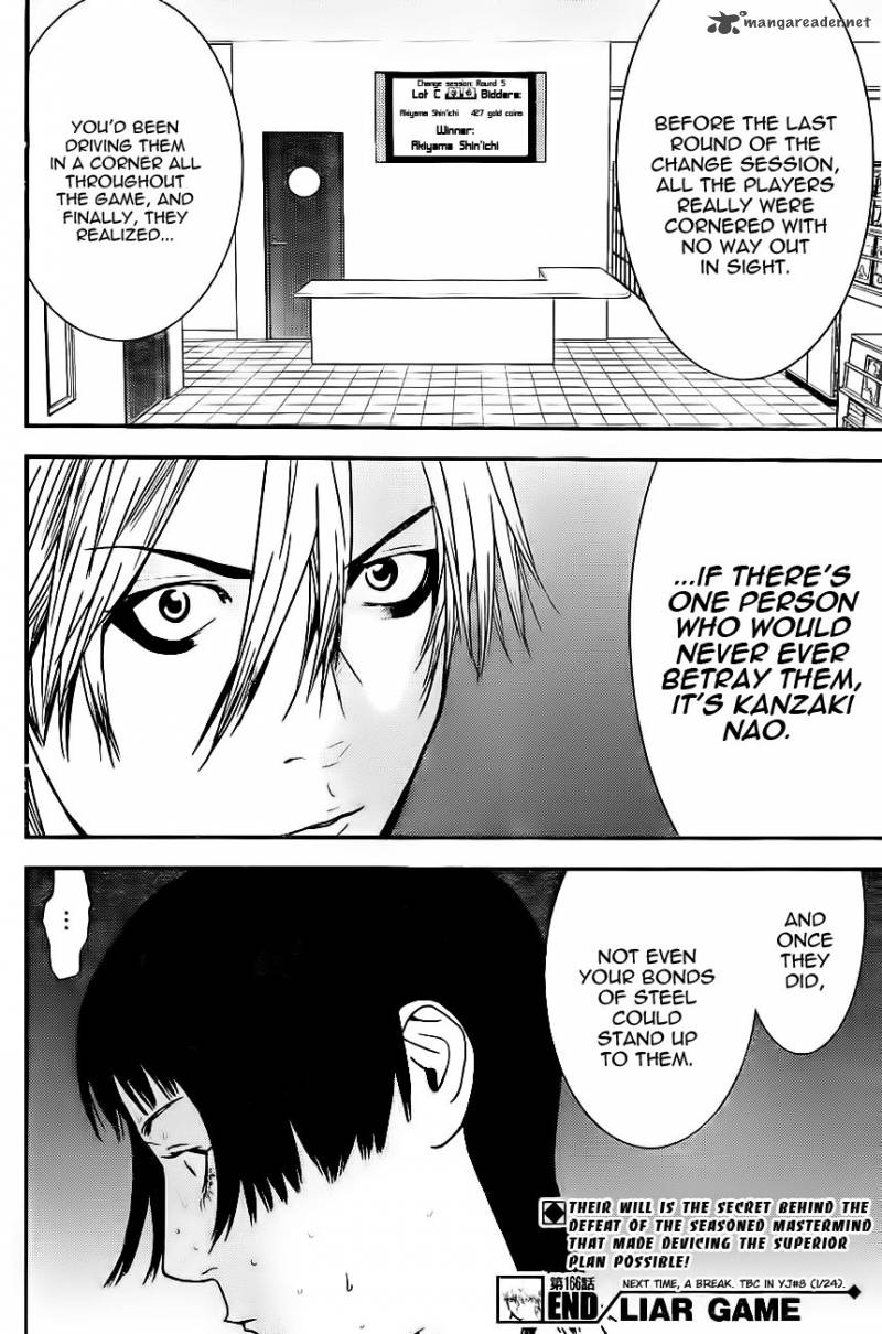 Liar Game Chapter 166 Page 18