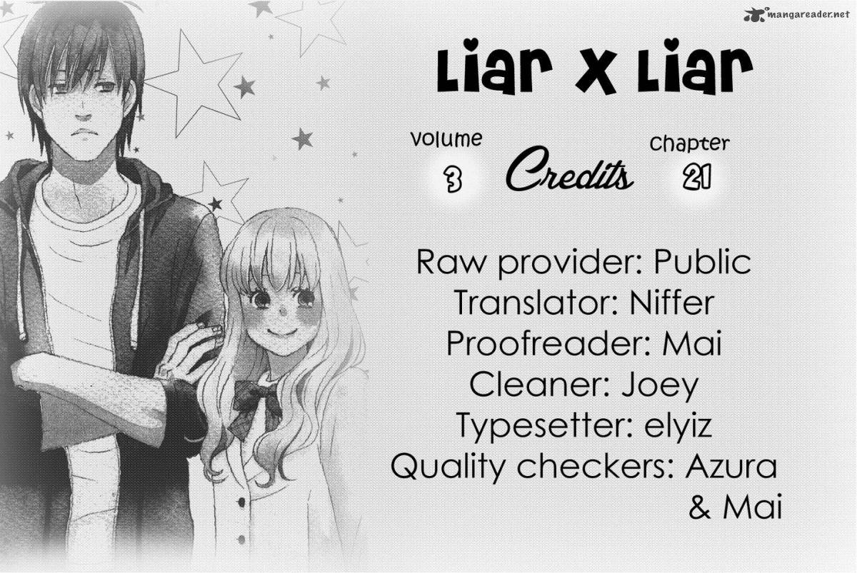 Liar X Liar Chapter 21 Page 25