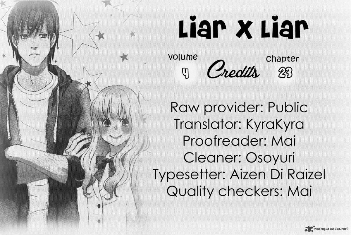 Liar X Liar Chapter 23 Page 25