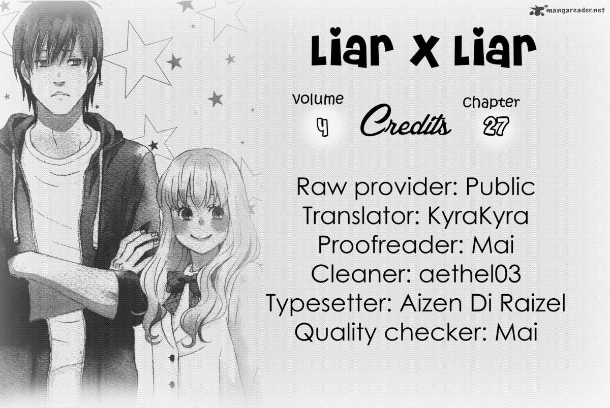 Liar X Liar Chapter 27 Page 25