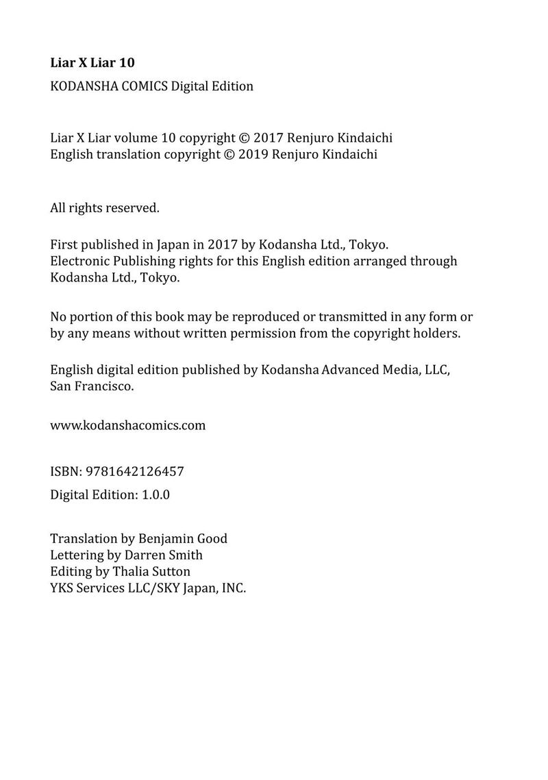 Liar X Liar Chapter 70 Page 34