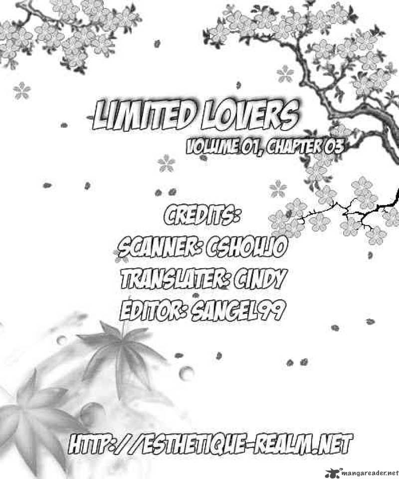 Limited Lovers Chapter 3 Page 40