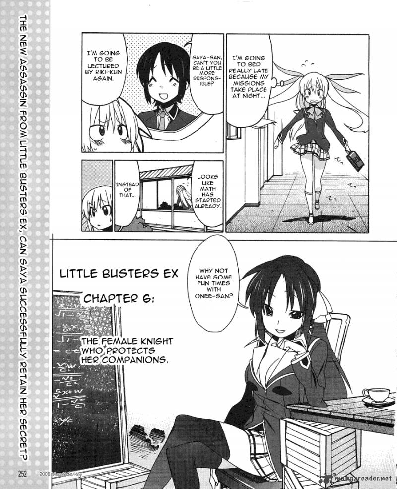 Little Busters Ex The 4 Koma Chapter 6 Page 2