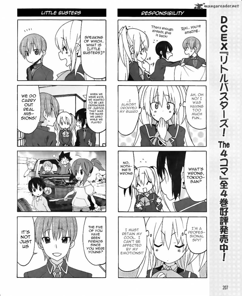 Little Busters Ex The 4 Koma Chapter 8 Page 12