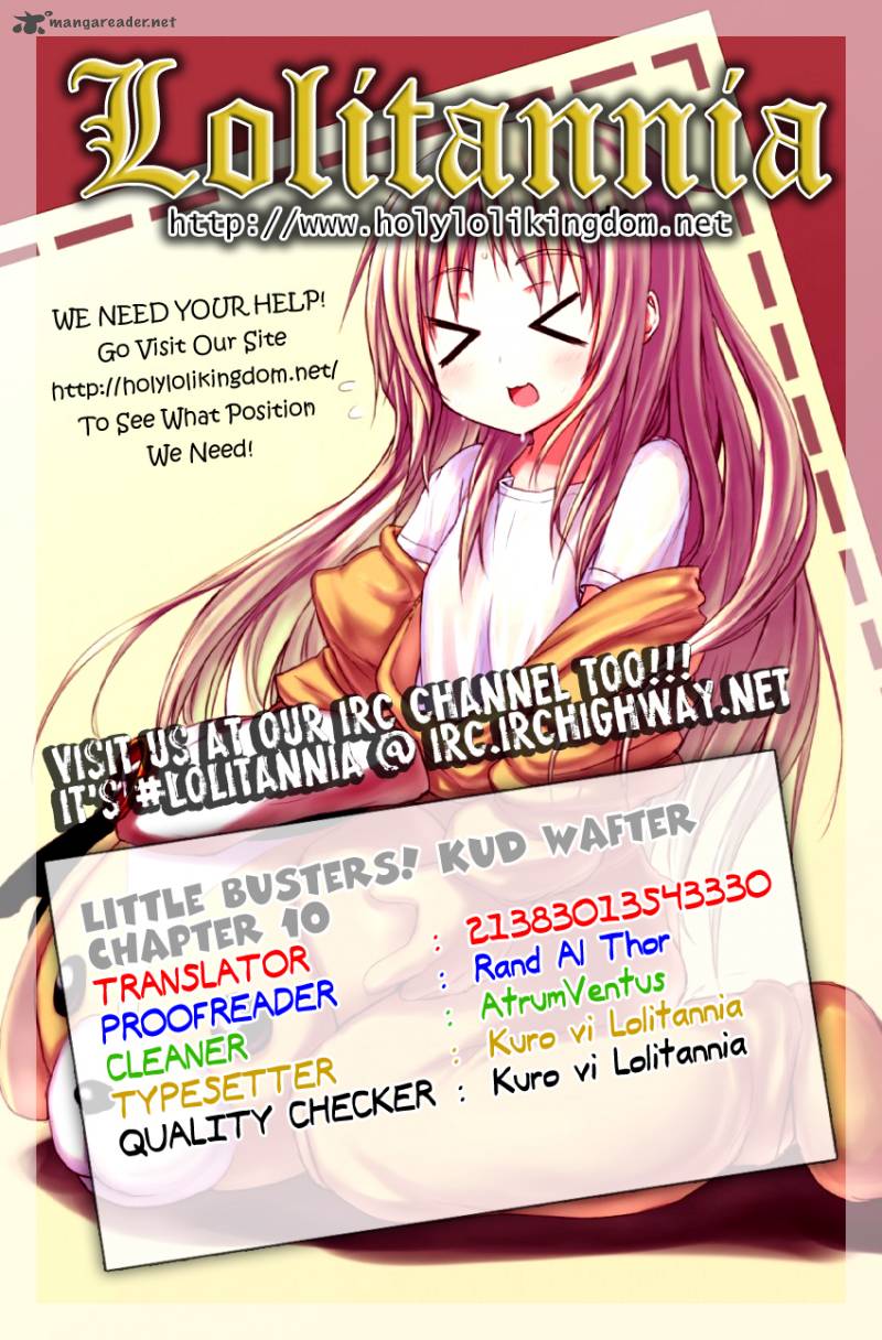 Little Busters Kud Wafter Chapter 10 Page 1