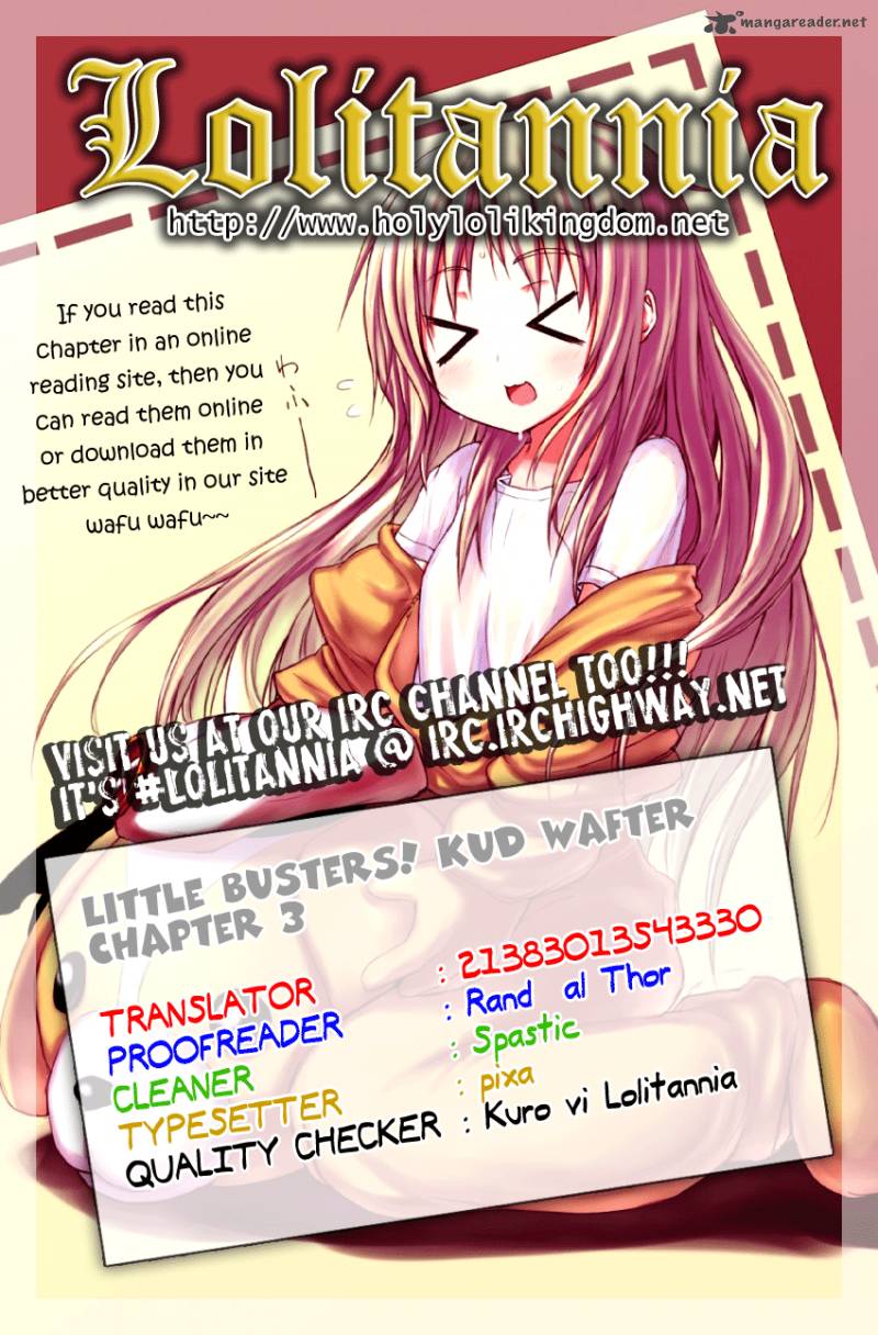 Little Busters Kud Wafter Chapter 3 Page 1