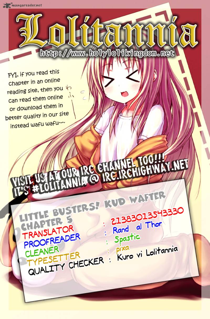 Little Busters Kud Wafter Chapter 5 Page 1