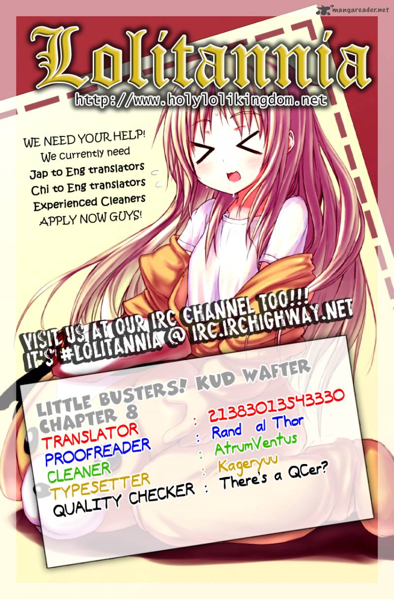 Little Busters Kud Wafter Chapter 8 Page 25