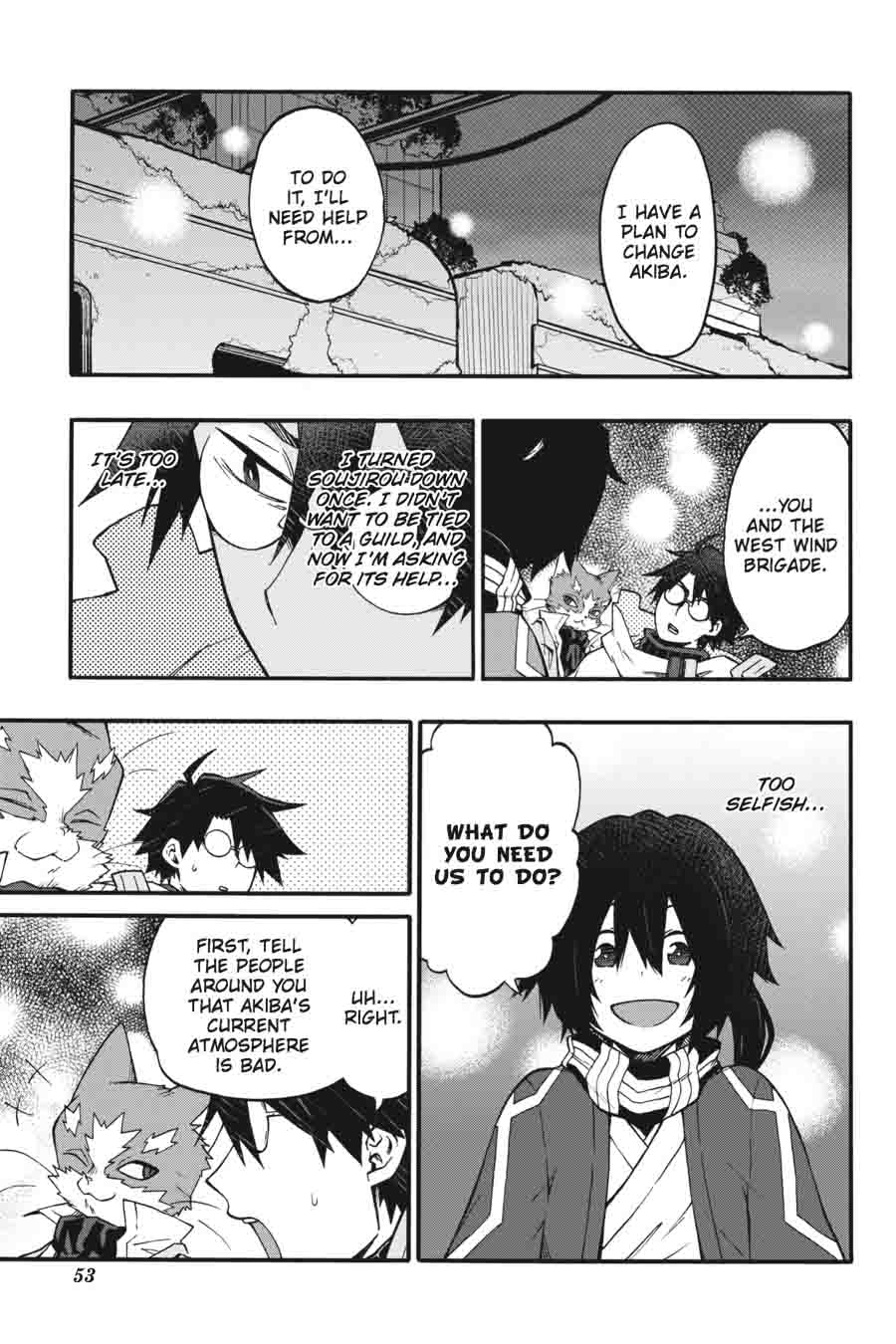 Log Horizon Nishikaze No Ryodan Chapter 20 Page 3