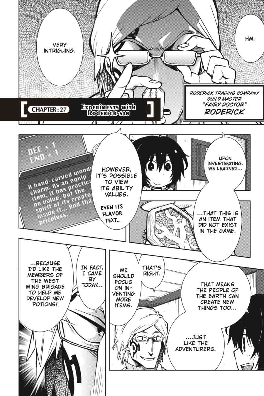 Log Horizon Nishikaze No Ryodan Chapter 27 Page 1