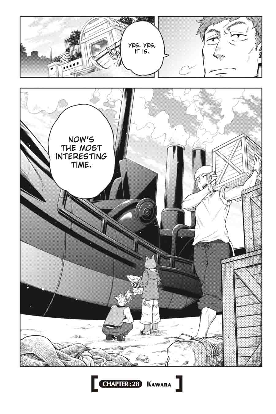 Log Horizon Nishikaze No Ryodan Chapter 28 Page 3