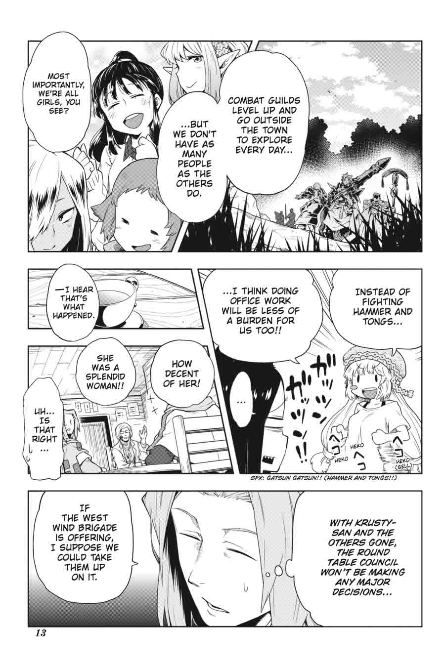 Log Horizon Nishikaze No Ryodan Chapter 30 Page 14