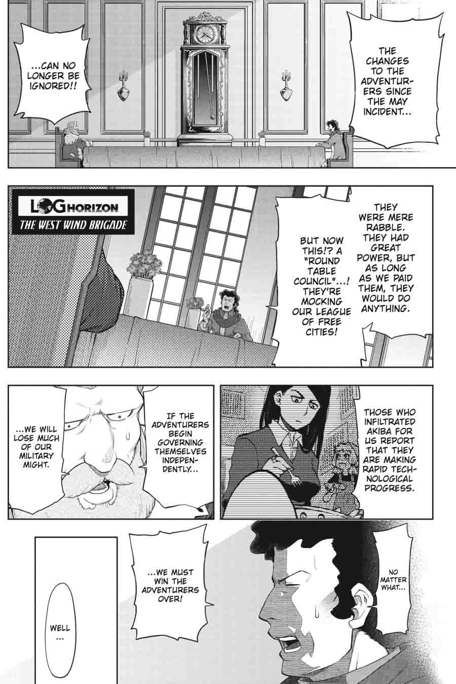 Log Horizon Nishikaze No Ryodan Chapter 32 Page 1