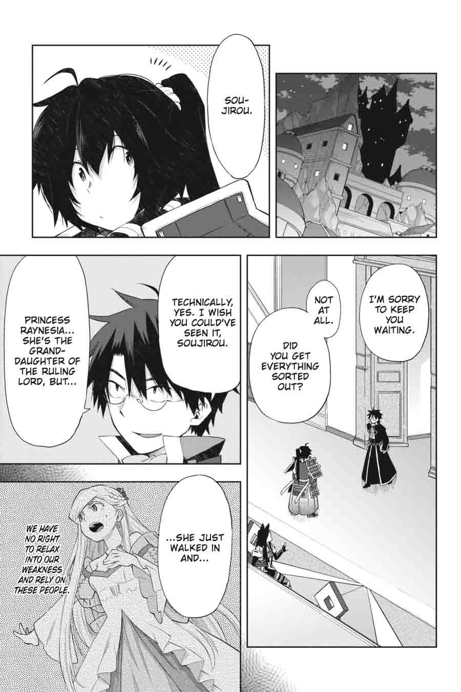 Log Horizon Nishikaze No Ryodan Chapter 40 Page 21