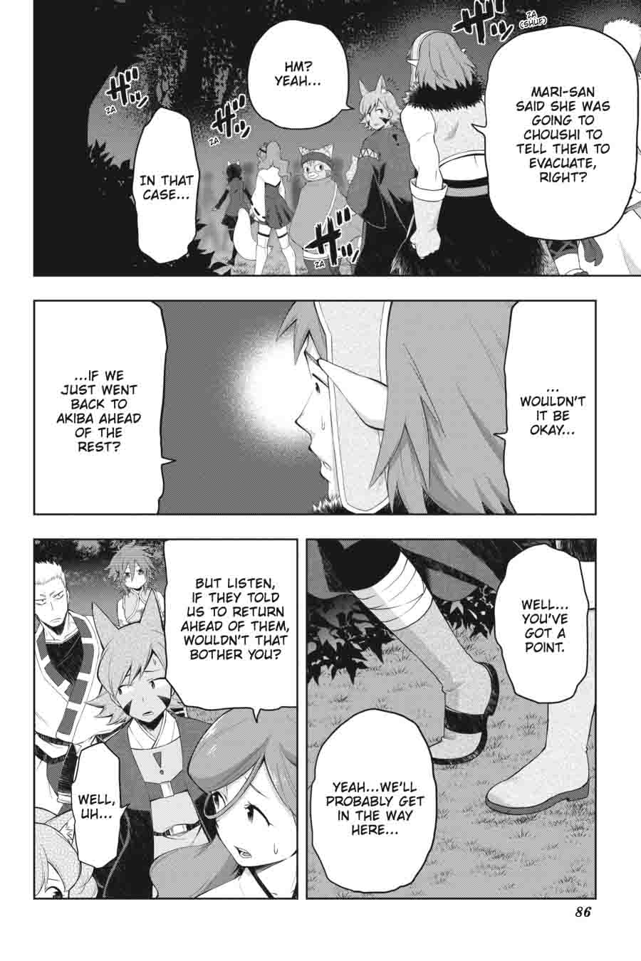 Log Horizon Nishikaze No Ryodan Chapter 40 Page 8