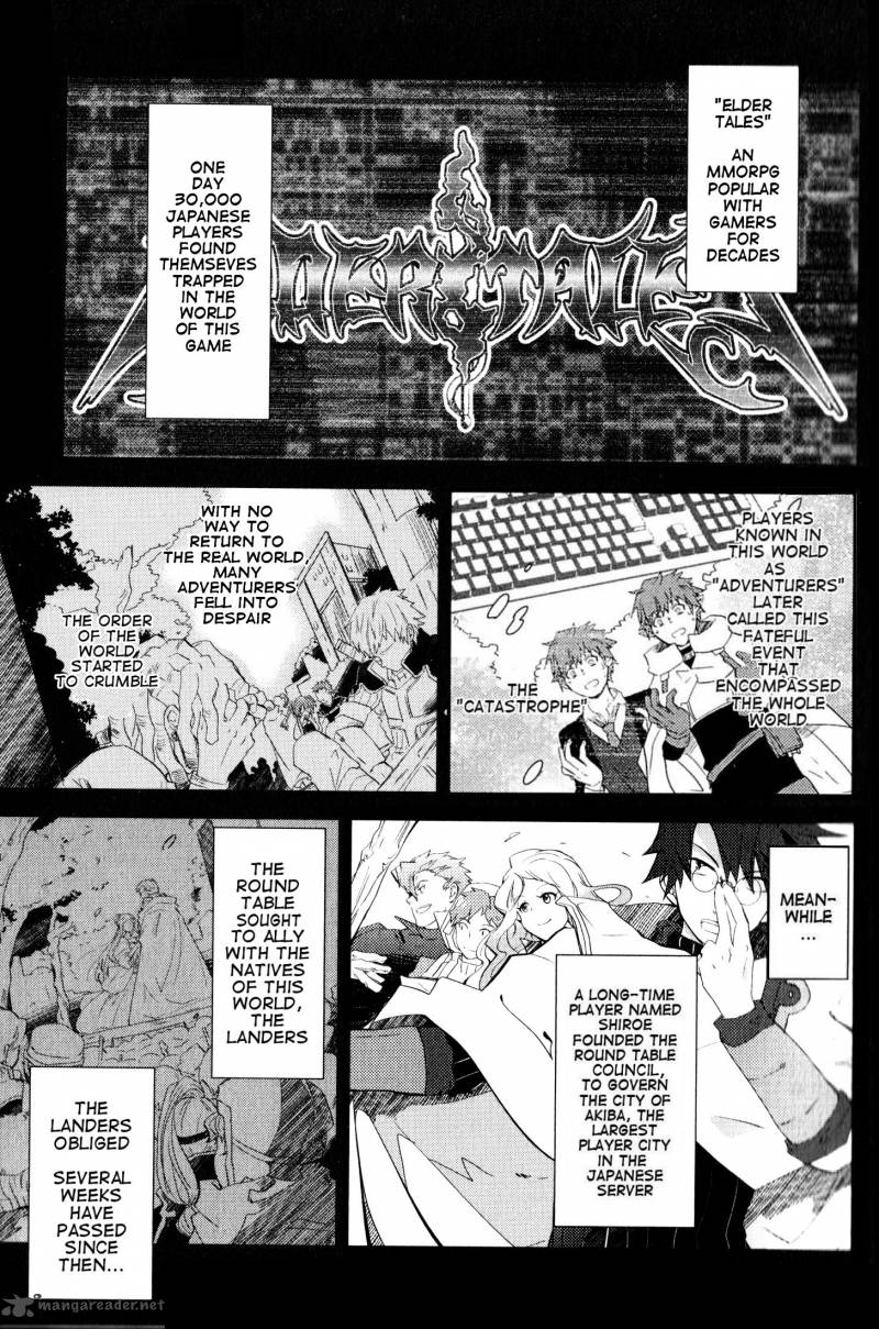 Log Horizon Nyanta Hanchou Shiawase No Recipe Chapter 1 Page 5