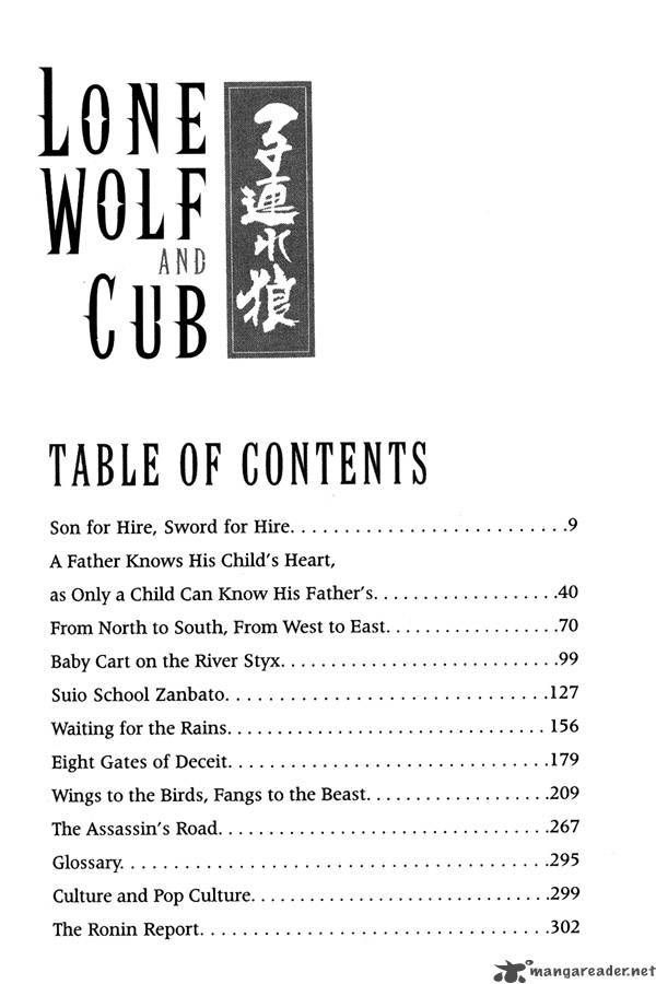Lone Wolf And Cub Chapter 1 Page 4