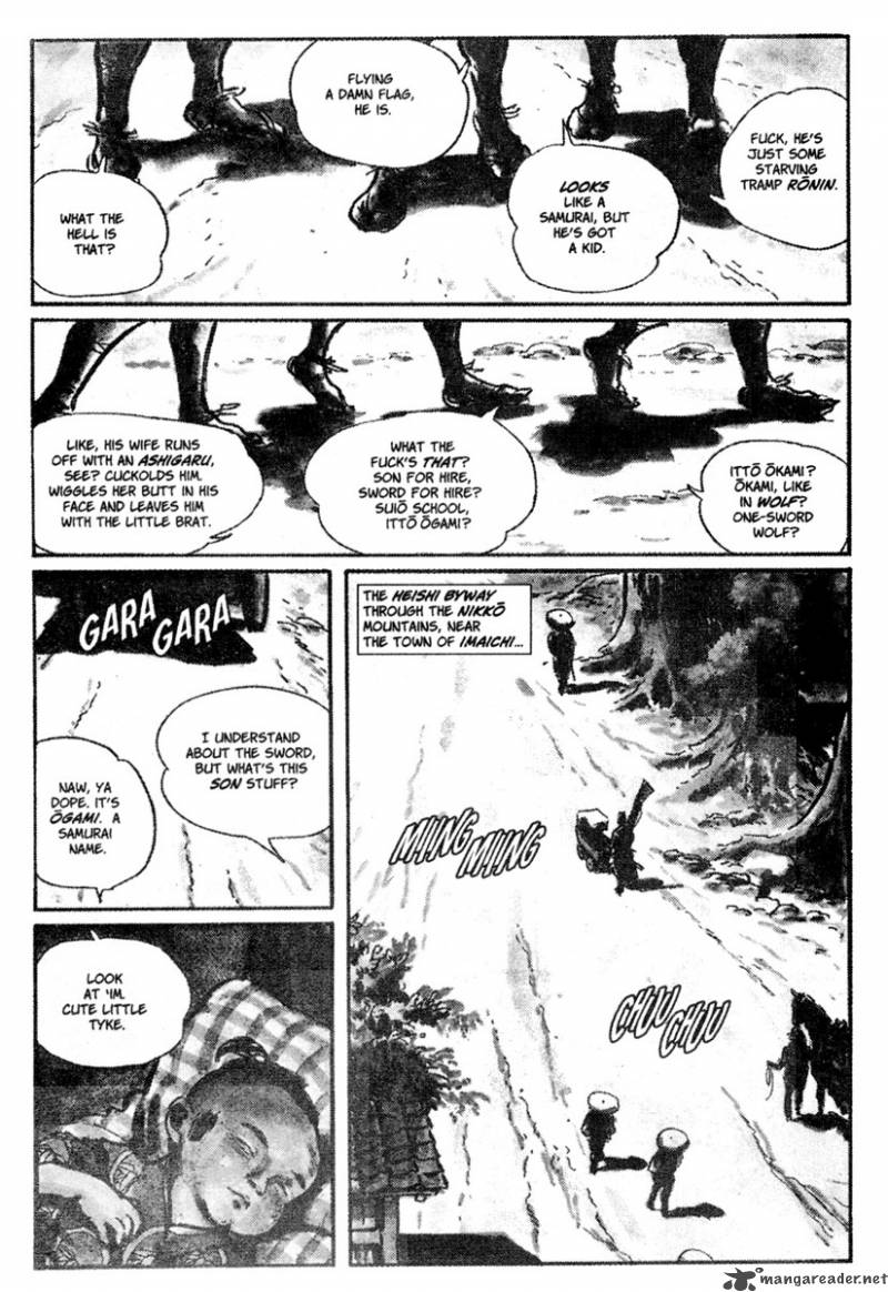 Lone Wolf And Cub Chapter 1 Page 8