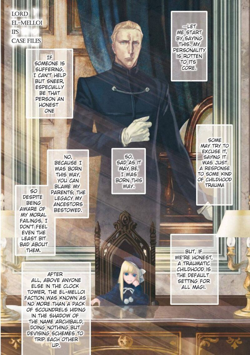 Lord El Melloi II Sei No Jikenbo Chapter 15 Page 1