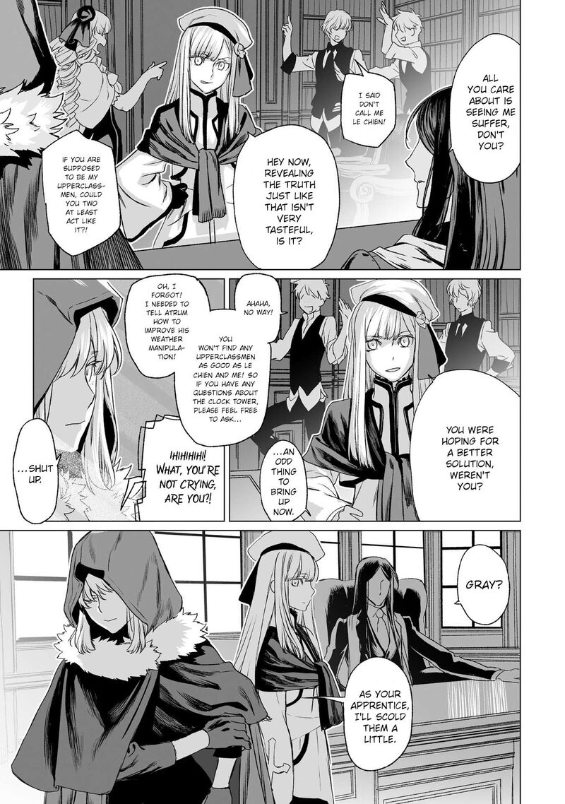 Lord El Melloi II Sei No Jikenbo Chapter 33 Page 21
