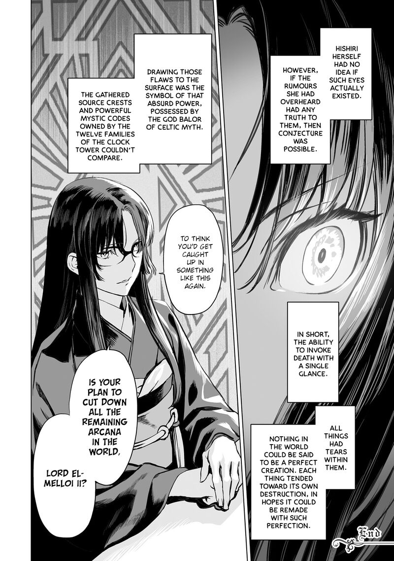 Lord El Melloi II Sei No Jikenbo Chapter 38 Page 33