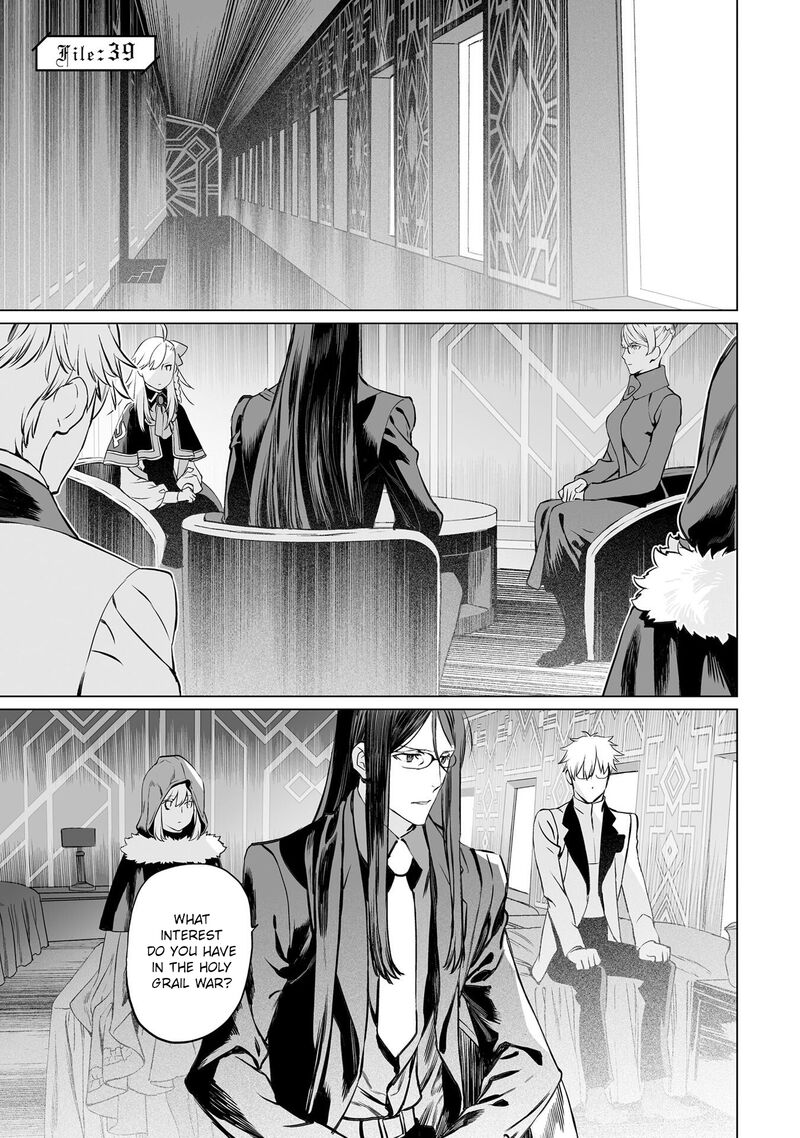 Lord El Melloi II Sei No Jikenbo Chapter 39 Page 1