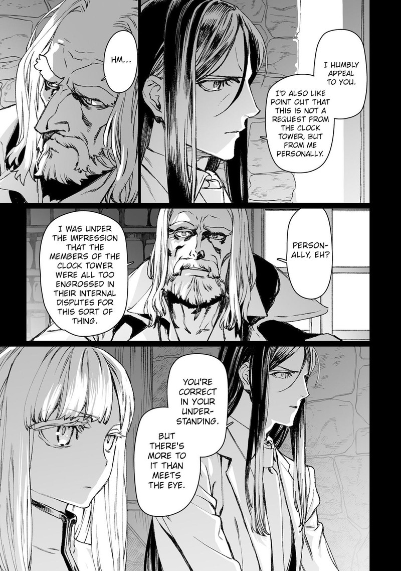 Lord El Melloi II Sei No Jikenbo Chapter 58 Page 11