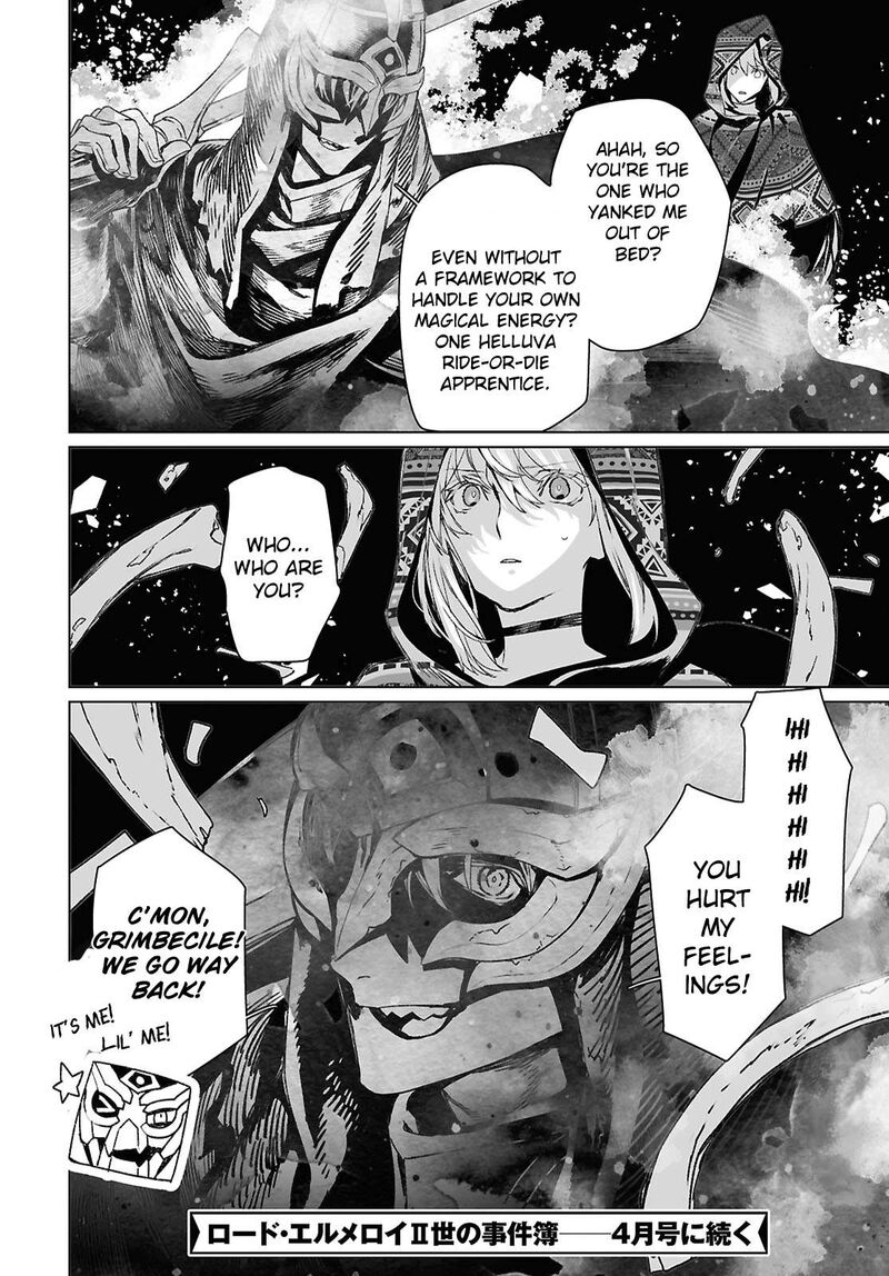 Lord El Melloi II Sei No Jikenbo Chapter 62b Page 21