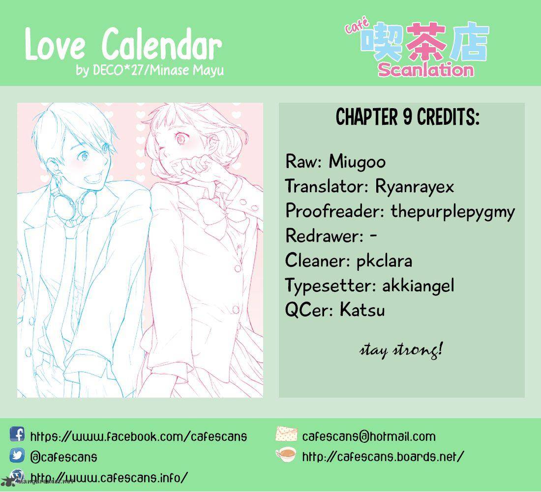 Love Calendar Chapter 9 Page 1