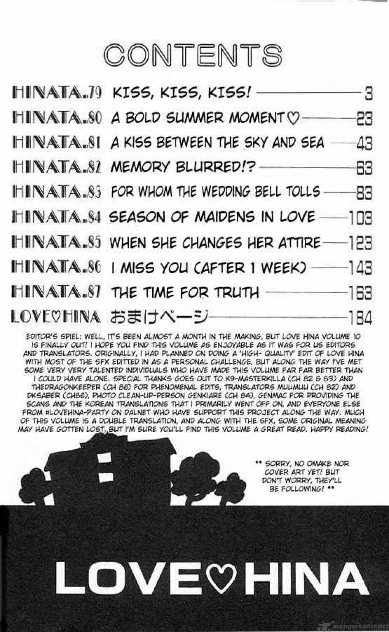 Love Hina Chapter 79 Page 2