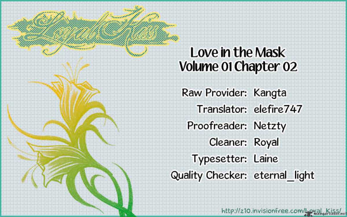 Love In The Mask Chapter 2 Page 1