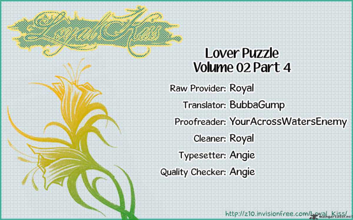 Lover Puzzle Chapter 8 Page 3