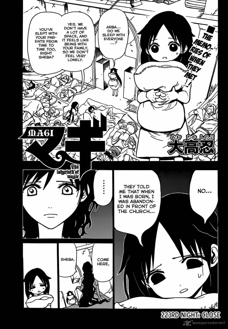 Magi Chapter 223 Page 3