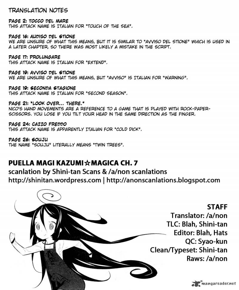 Magical Girl Kazumi Magica Chapter 7 Page 27
