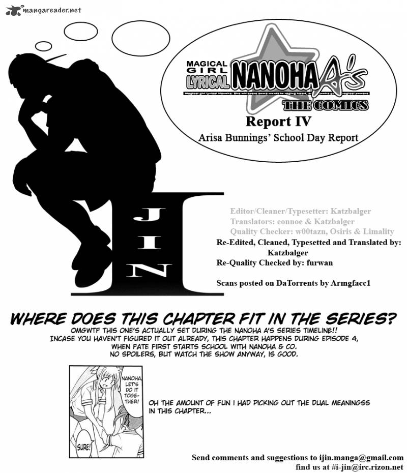 Magical Girl Lyrical Nanoha As Chapter 5 Page 1