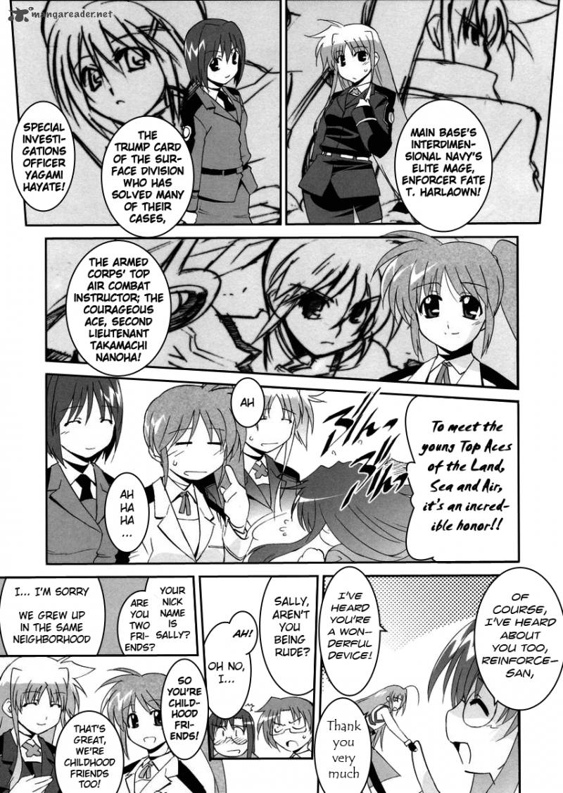 Magical Girl Lyrical Nanoha Strikers Chapter 1 Page 10