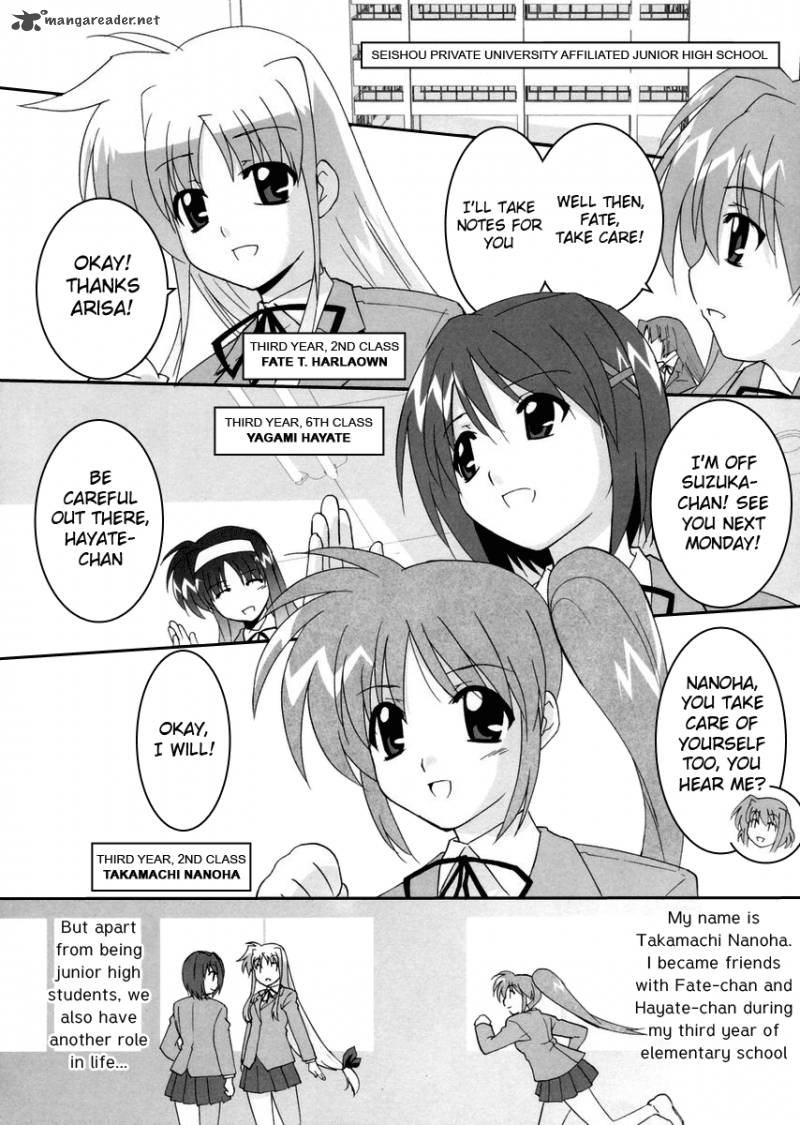 Magical Girl Lyrical Nanoha Strikers Chapter 1 Page 2