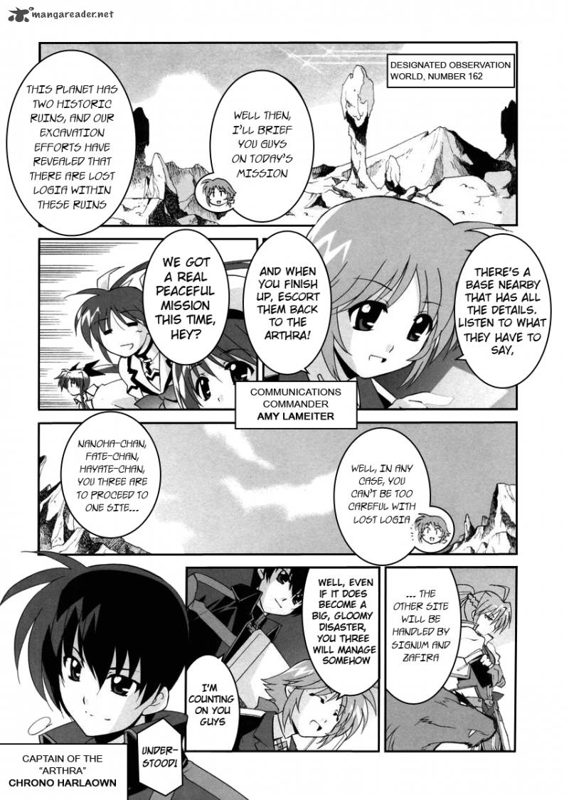 Magical Girl Lyrical Nanoha Strikers Chapter 1 Page 7