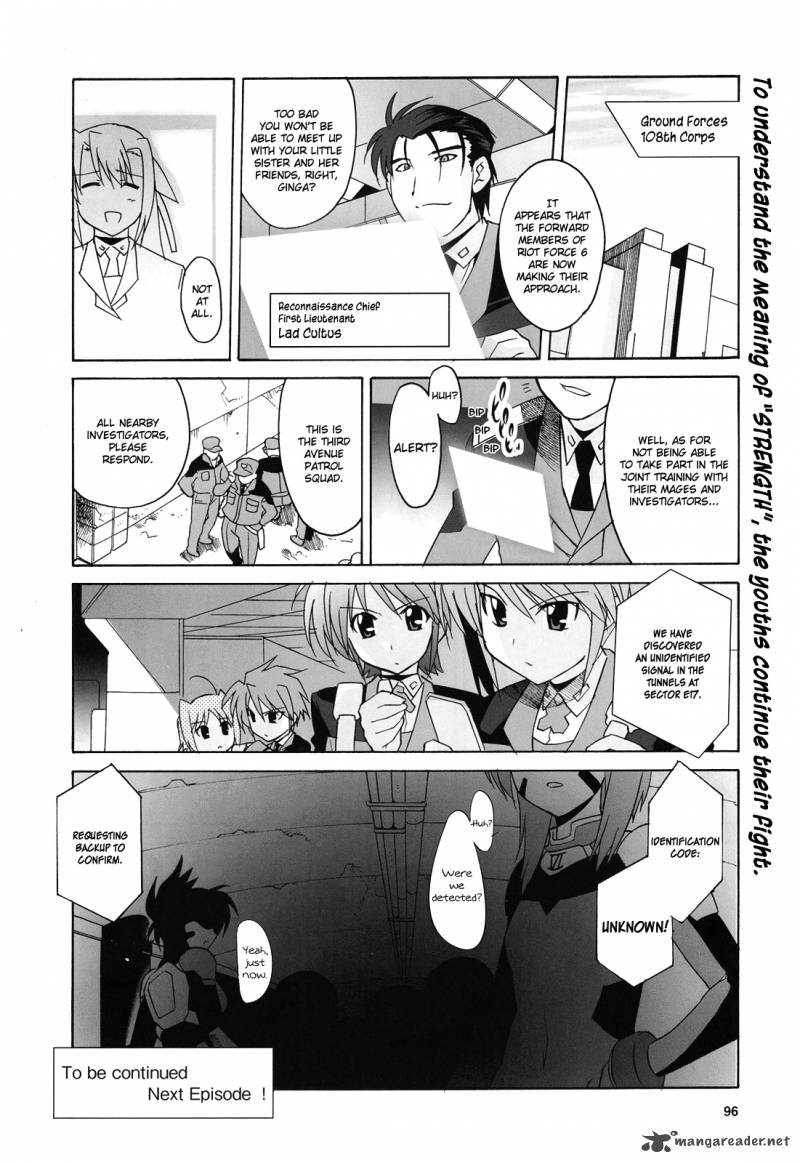 Magical Girl Lyrical Nanoha Strikers Chapter 10 Page 24