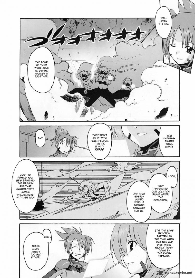 Magical Girl Lyrical Nanoha Strikers Chapter 11 Page 14
