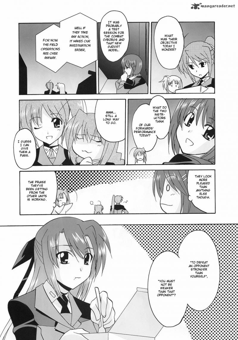 Magical Girl Lyrical Nanoha Strikers Chapter 11 Page 17