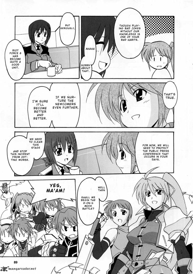 Magical Girl Lyrical Nanoha Strikers Chapter 12 Page 19