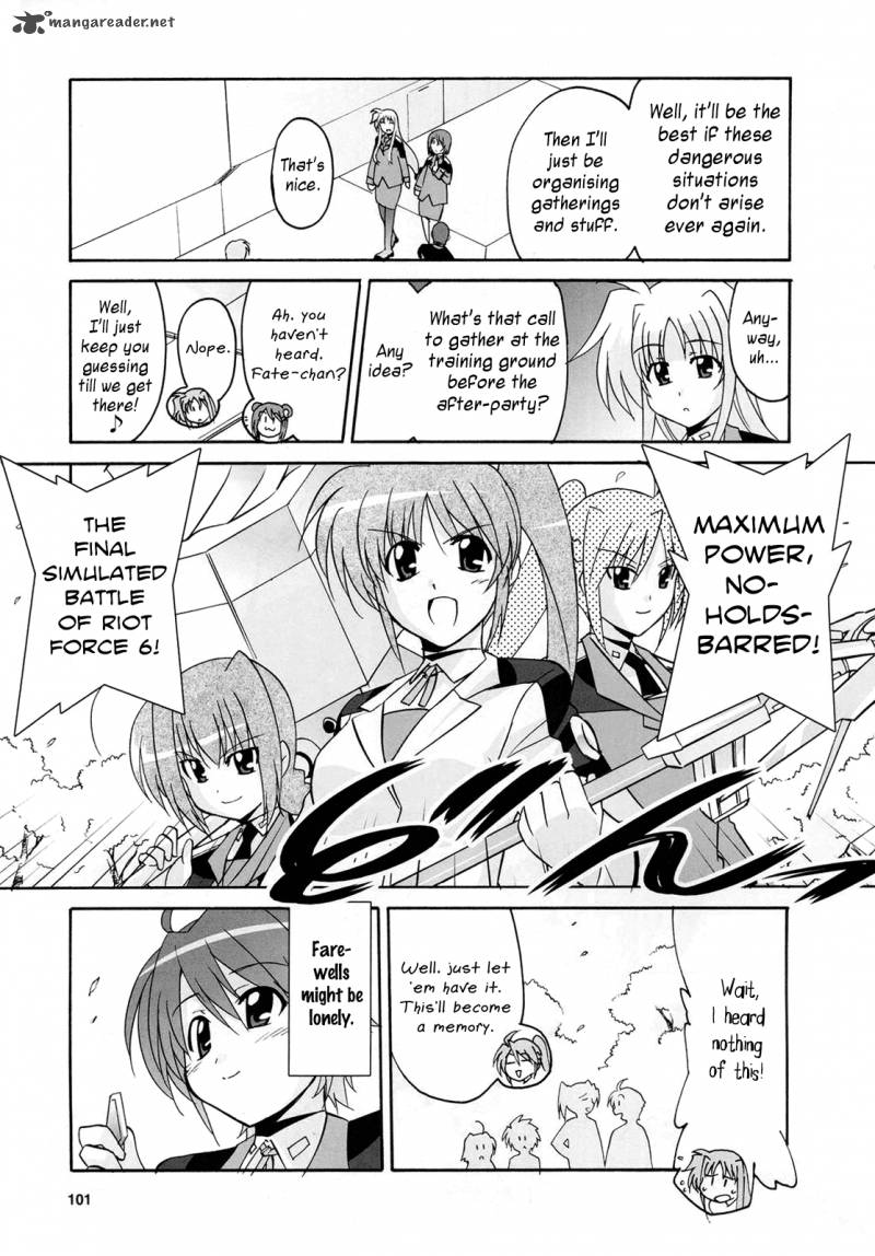 Magical Girl Lyrical Nanoha Strikers Chapter 14 Page 21
