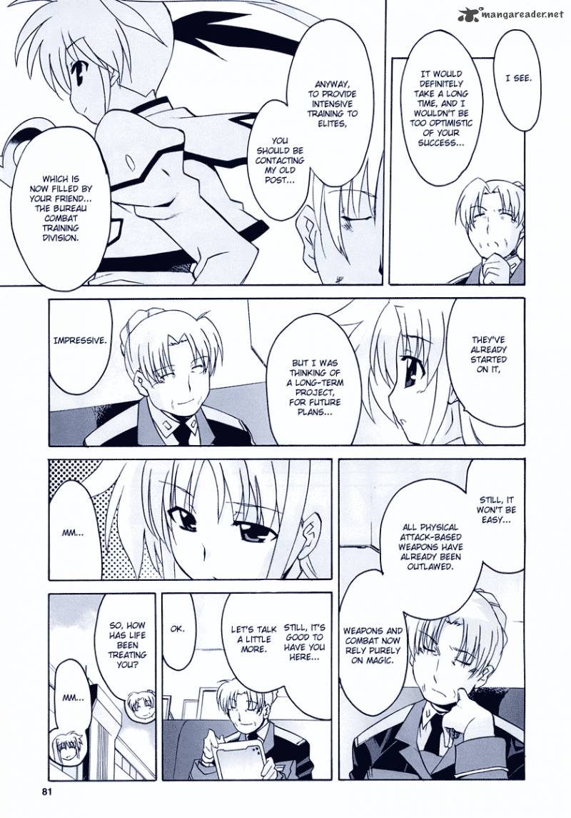 Magical Girl Lyrical Nanoha Strikers Chapter 4 Page 21