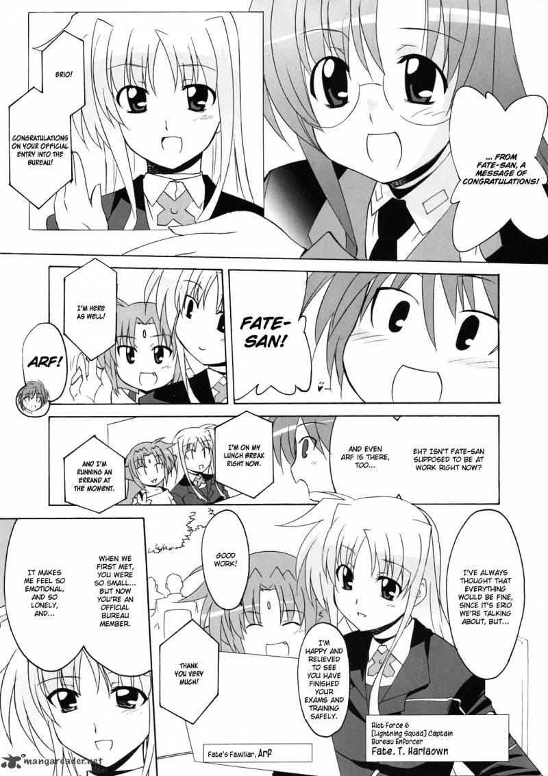 Magical Girl Lyrical Nanoha Strikers Chapter 7 Page 11