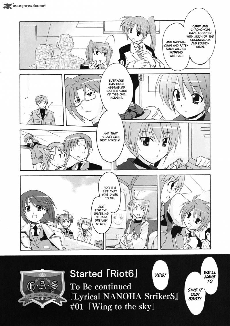 Magical Girl Lyrical Nanoha Strikers Chapter 7 Page 24