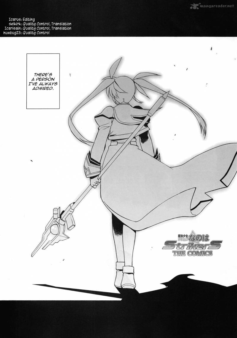 Magical Girl Lyrical Nanoha Strikers Chapter 8 Page 1
